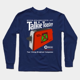 Talkie Toaster Breakfast Companion Long Sleeve T-Shirt